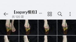 【aapary模拍】小玉的美脚配上柠檬茶（120P）