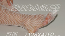 【秀色可餐】美女银白高跟白网袜各姿超迷人无水印（131P）