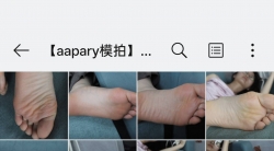 【aapary模拍】玉玉的美脚穿上透明鞋（120P）